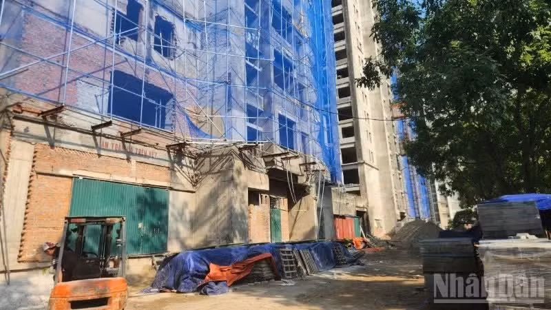 Nhiều dự án nhà ở xã hội đang được triển khai nhằm bổ sung nguồn cung cho thị trường. (Ảnh: KC)