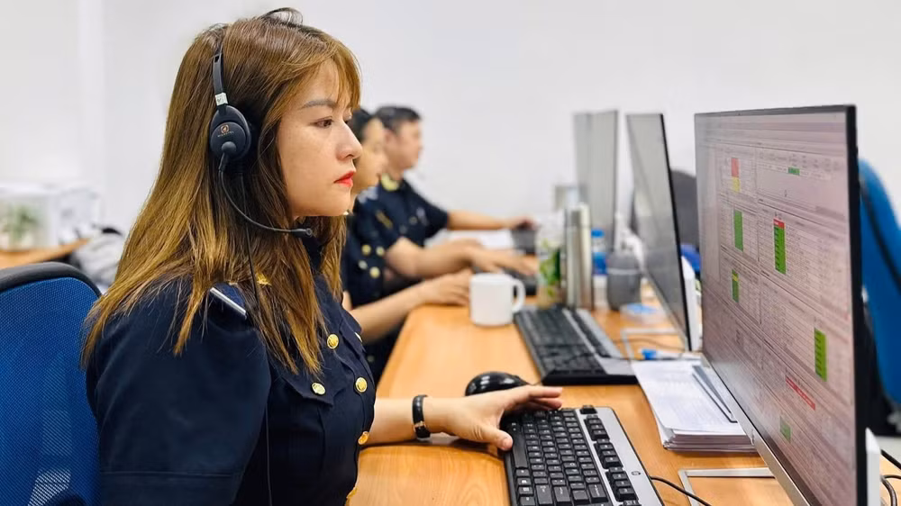 Ngành hải quan đẩy mạnh ứng dụng công nghệ thông tin trong quản lý hoạt động xuất nhập khẩu. (Ảnh: CHQ)