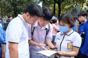 Thí sinh tại Kỳ thi tốt nghiệp THPT năm 2025 (Ảnh minh họa: HỒNG VÂN)