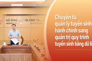 Chuyển từ quản lý tuyển sinh hành chính sang quản trị quy trình tuyển sinh bằng dữ liệu