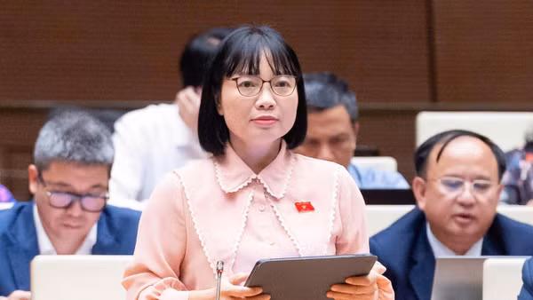Bà Nguyễn Thị Việt Nga, Đại biểu Quốc hội Việt Nam khóa XVI, Ủy viên Ủy ban Văn hóa và Xã hội của Quốc hội. (Ảnh: Nhân vật cung cấp)