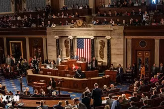 Quang cảnh một phiên họp Hạ viện Mỹ ở Washington, DC. (Ảnh minh họa: THX/TTXVN)