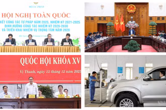 Tin nổi bật ngày 13/12: Thủ tướng Phạm Minh Chính dự Hội nghị tổng kết, triển khai nhiệm vụ trọng tâm ngành tư pháp; Chủ tịch Quốc hội Trần Thanh Mẫn tiếp xúc cử tri Cần Thơ