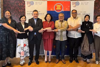 Cuộc họp lần thứ 36 Ủy ban ASEAN tại Hy Lạp. (Ảnh: Đại sứ quán Việt Nam tại Hy Lạp)