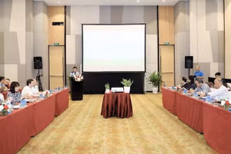 Quang cảnh tọa đàm chiều 6/8.