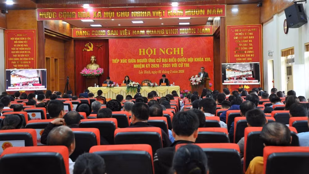 Quang cảnh hội nghị.