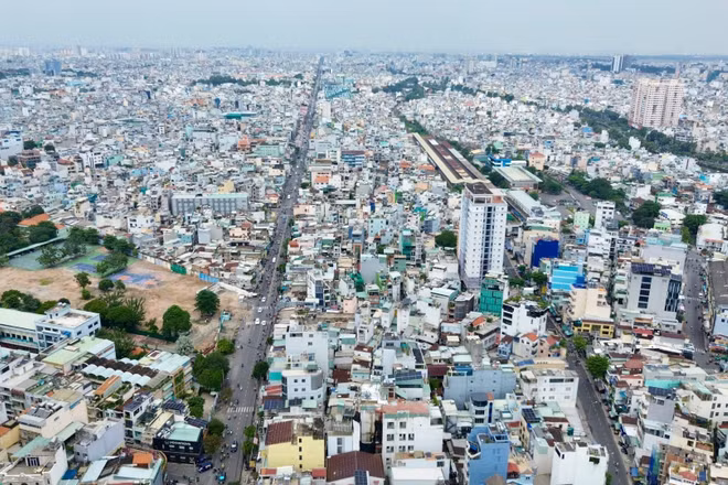 Ủy ban nhân dân Thành phố Hồ Chí Minh đã phê duyệt ranh giới lập quy hoạch các khu vực TOD chung quanh các nhà ga thuộc tuyến Metro số 2 (đoạn Bến Thành-Tham Lương).(Ảnh: QUÝ HIỀN)