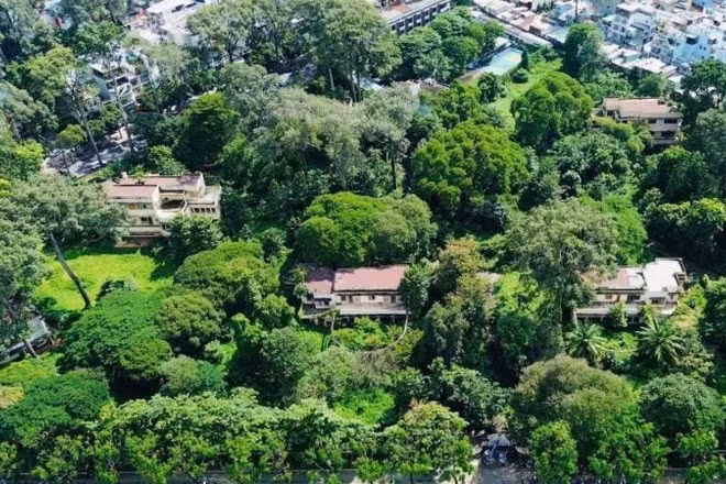 Xây dựng đài tưởng niệm nạn nhân Covid-19 tại Khu đất số 1 Lý Thái Tổ theo kế hoạch chỉnh trang của chính quyền Thành phố Hồ Chí Minh. (Ảnh: QUÝ HIỀN)
