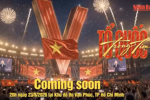 “Tổ quốc trong tim” 2026 diễn ra tại Thành phố Hồ Chí Minh vào tối 23/8