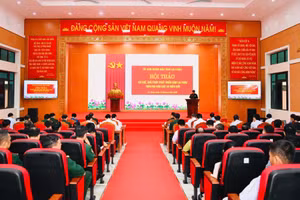 Toàn cảnh hội thảo. (Ảnh: VŨ DŨNG)