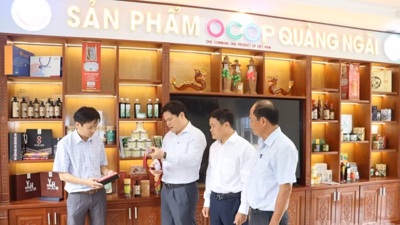Thông qua sàn thương mại điện tử, sản phẩm OCOP Quảng Ngãi sẽ vươn xa, góp phần thúc đẩy phát triển thương mại điện tử đến vùng sâu, vùng xa.