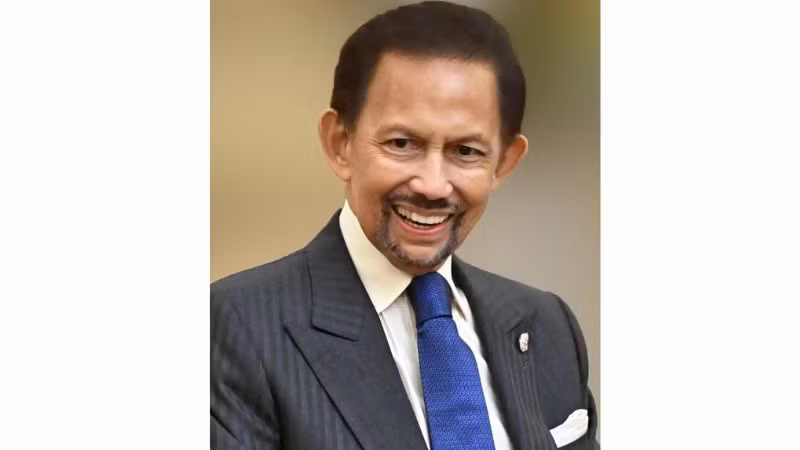 Quốc vương Brunei Darussalam Haji Hassanal Bolkiah. (Ảnh: TTXVN)