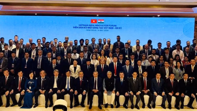 Diễn đàn Đổi mới sáng tạo Việt Nam-Ấn Độ diễn ra tại New Delhi trong khuôn khổ chuyến thăm cấp Nhà nước tới Ấn Độ của Tổng Bí thư, Chủ tịch nước Tô Lâm.