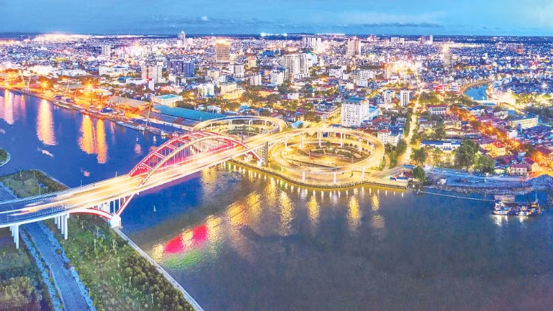 Một góc thành phố Hải Phòng. (Ảnh: ĐỨC NGHĨA)