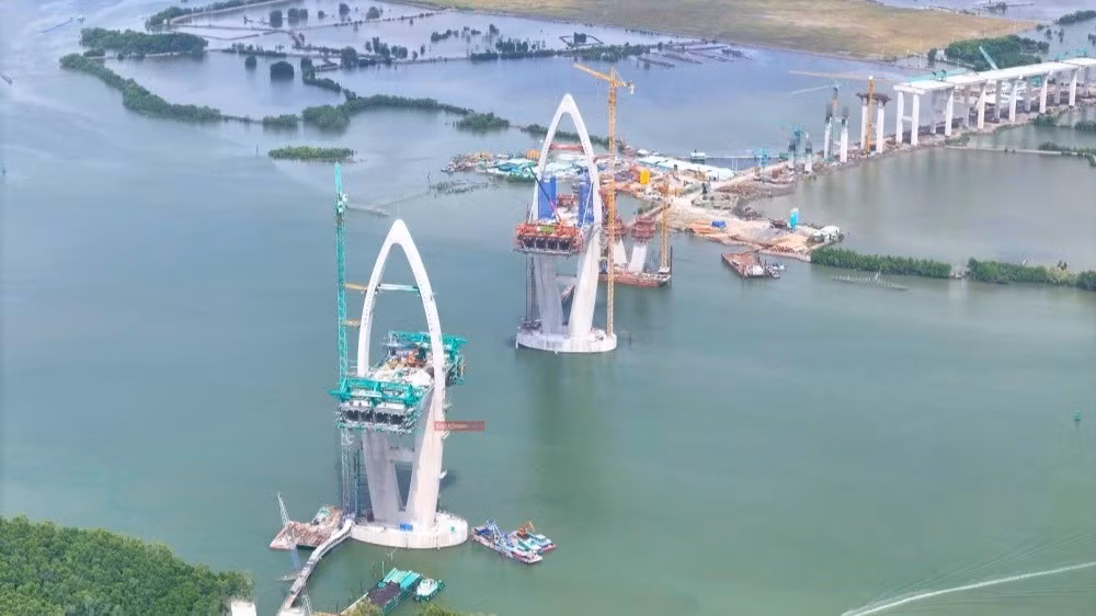 Những mạch máu giao thông hiện đại do Bắc Trung Nam kiến tạo không chỉ nối liền những miền đất, mà còn mở ra không gian phát triển mới, hòa nhịp cùng dòng chảy bứt phá của đất nước trong kỷ nguyên vươn mình. (Ảnh: Công ty cổ phần xây dựng Bắc Trung Nam cung cấp)