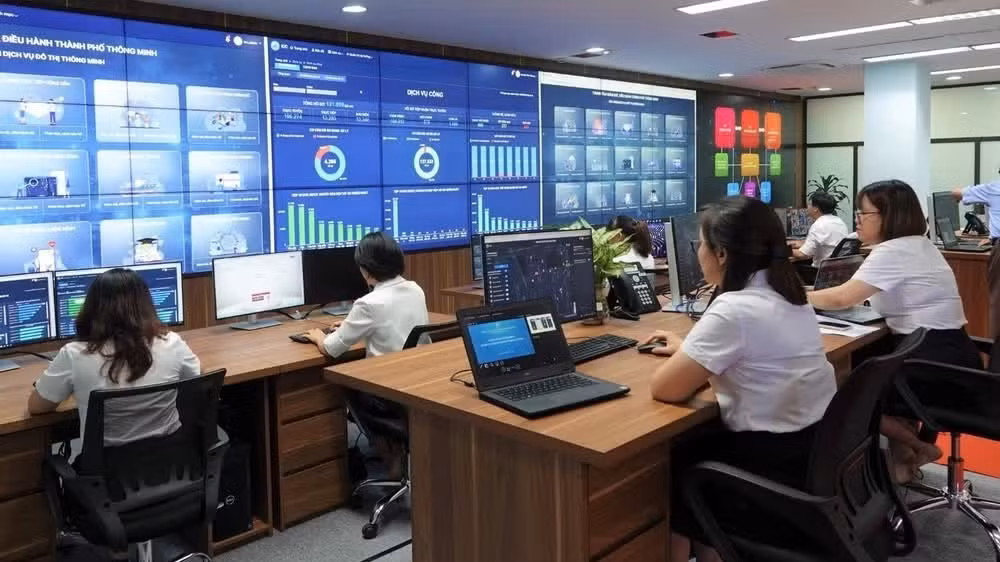 Đà Nẵng triển khai thành công mô hình Trung tâm điều hành thông minh (IOC).