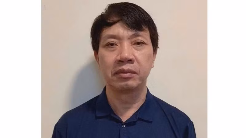 Bị can Lê Đức Giang.