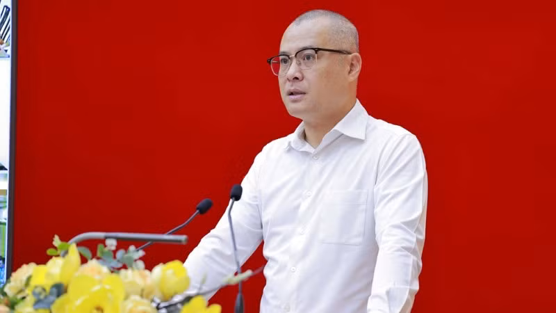 Bí thư Tỉnh ủy Phú Thọ Phạm Đại Dương phát biểu tại hội nghị sơ kết 1 năm vận hành chính quyền địa phương 2 cấp ở Phú Thọ.