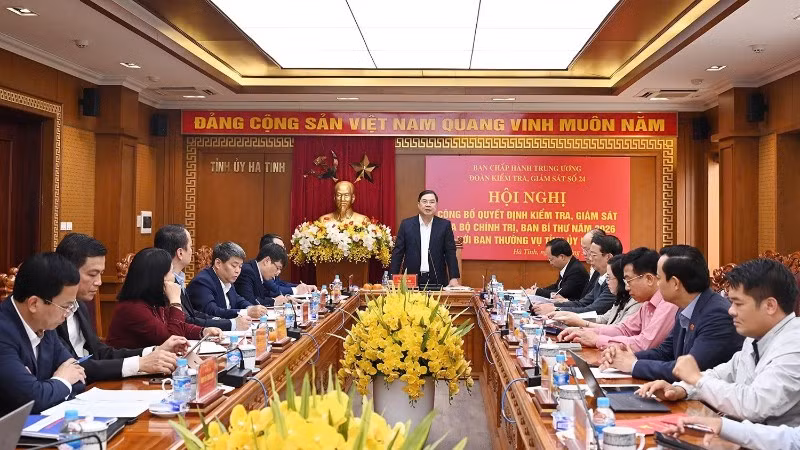 Đồng chí Phạm Gia Túc đánh giá cao tinh thần nghiêm túc, chủ động, sự chuẩn bị chu đáo của tỉnh trong tổ chức làm việc với đoàn.