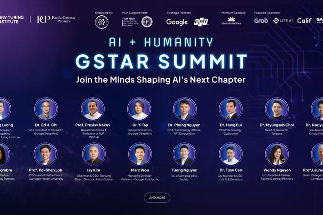 Sự kiện Trí tuệ nhân tạo: Định hình đổi mới lấy con người làm trung tâm-AI: Shaping Human-Centered Innovation được tổ chức tại Hà Nội, trước thềm đối thoại công nghệ toàn cầu GStar Summit 2026.