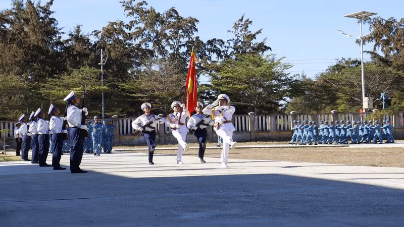 Quang cảnh Lễ ra quân. (Ảnh: CTV)