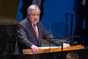 Tổng Thư ký Liên hợp quốc Antonio Guterres. (Ảnh: Tân Hoa Xã)