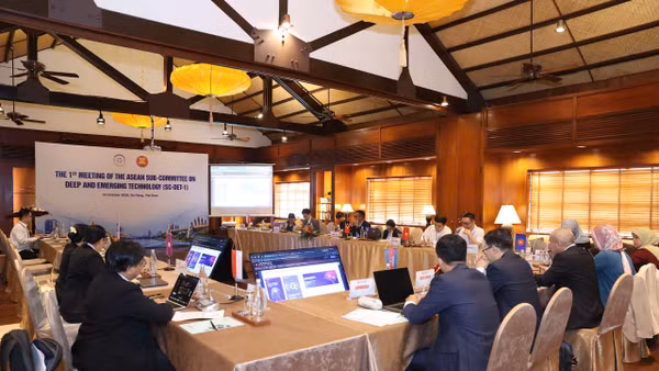 Cuộc họp lần thứ nhất Tiểu ban Công nghệ chuyên sâu và Công nghệ mới nổi. (Ảnh: Bộ Khoa học và Công nghệ)