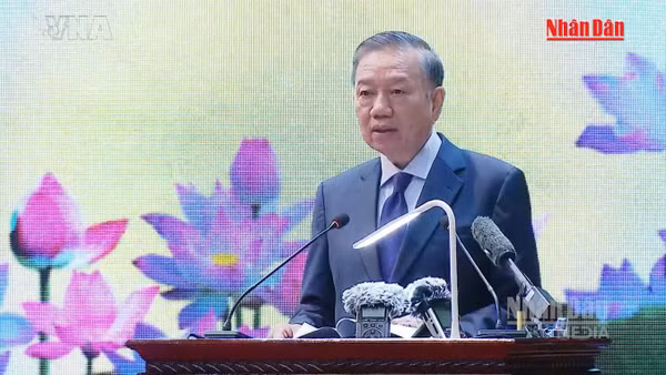 [Video] Tổng Bí thư, Chủ tịch nước Tô Lâm: Ở đâu có bộ đội Sư đoàn 308, ở đó nhân dân phải cảm nhận được hình ảnh đẹp của Bộ đội Cụ Hồ