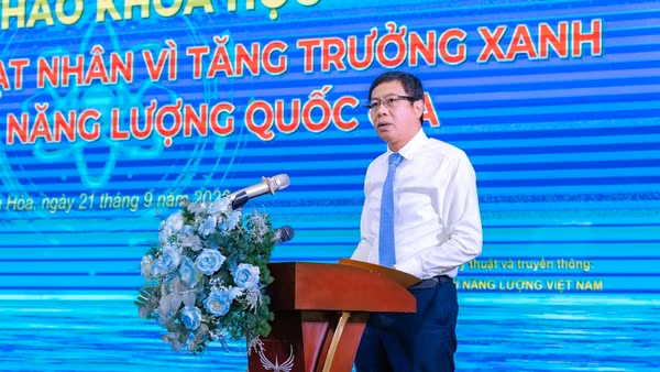 Thứ trưởng Bộ Khoa học và Công nghệ Lê Xuân Định. (Ảnh: Bùi Toàn)