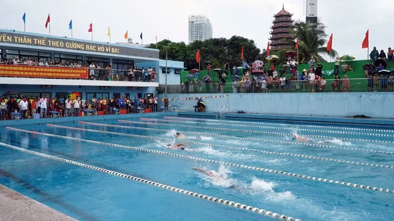Các vận động viên có dịp tranh tài ở nhiều nội dung thi đấu.
