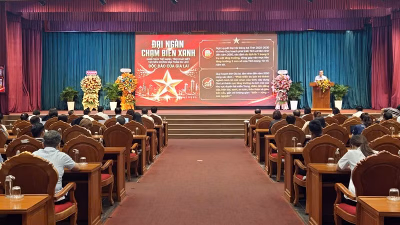 Quang cảnh hội thảo. (Ảnh: Thanh Tùng)