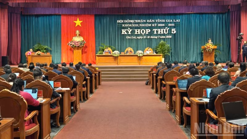 Toàn cảnh kỳ họp.