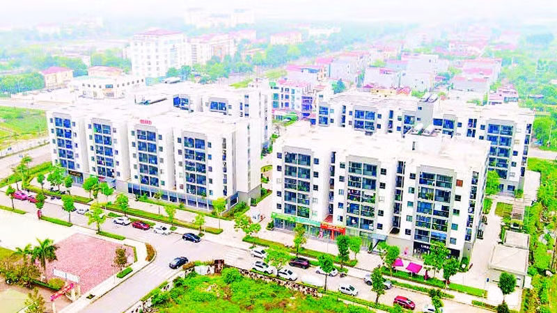 Khu nhà ở xã hội Thanh Lâm-Đại Thịnh (xã Quang Minh, Hà Nội). (Ảnh HUD)