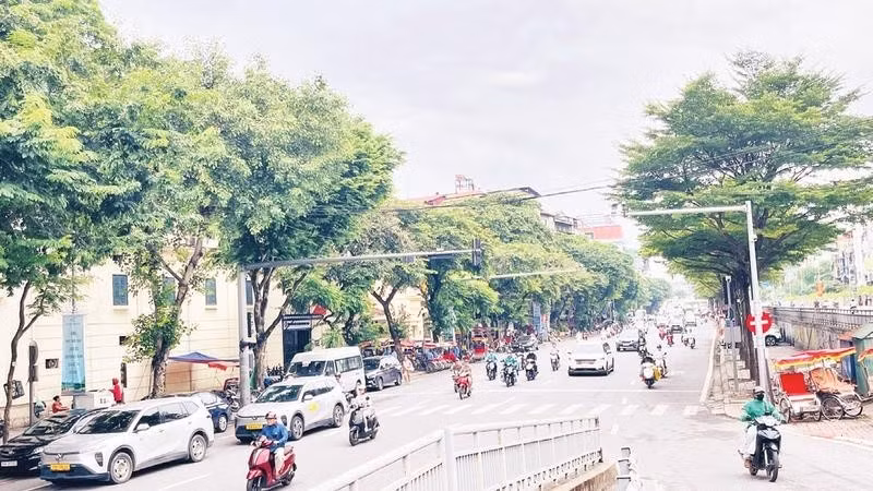 Phố Trần Quang Khải, Thành phố Hà Nội (Ảnh MINH VÂN)