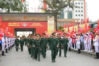 Đoàn kiểm tra thực địa các hoạt động và địa điểm trong khuôn khổ chương trình.