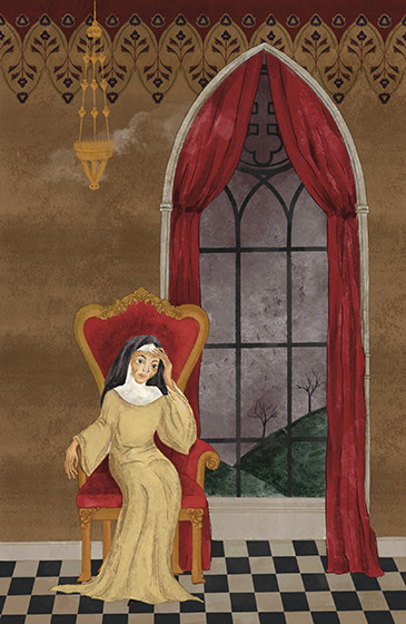 Tranh minh họa được làm mới trong tác phẩm.