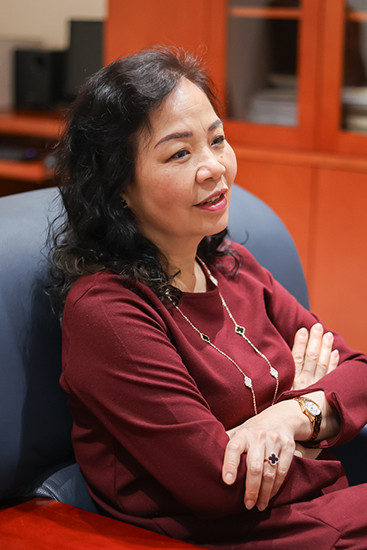 Tiến sĩ Ngô Phương Lan. (Ảnh: HÀ NAM)