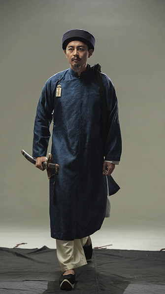 Tạo hình của thám tử Kiên trong phim.