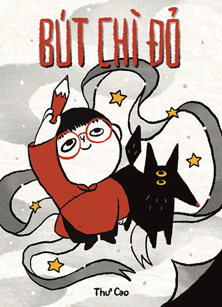 Bìa tác phẩm giải Nhì "Bút chì đỏ".