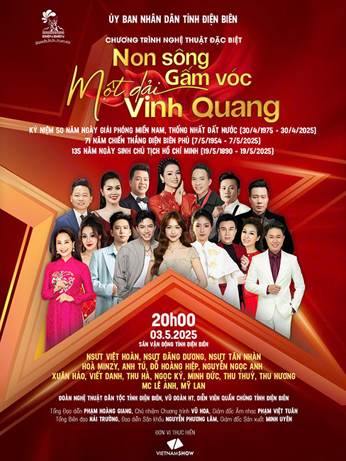 Chương trình có sự góp mặt của nhiều nghệ sĩ tên tuổi. Chương trình có sự góp mặt của nhiều nghệ sĩ tên tuổi.