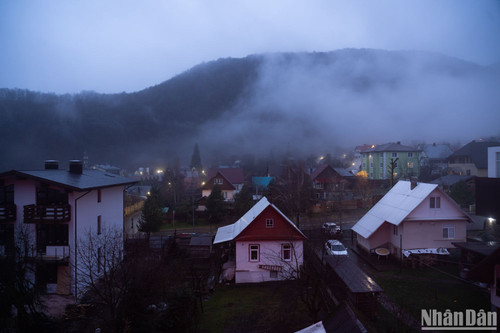 Krasnaya Polyana, một “ngôi làng Thụy Sĩ của Nga”.