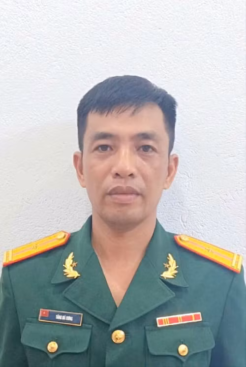 Đồng chí Tăng Bá Hưng. (Ảnh Cục Tuyên huấn cung cấp)
