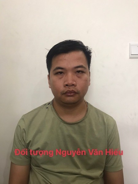 Đối tượng Nguyễn Văn Hiếu. (Ảnh: Công an cung cấp)