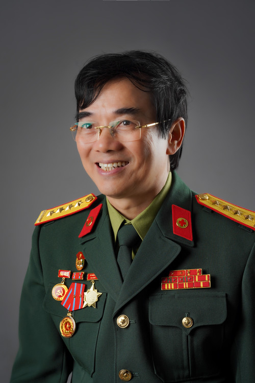 Cựu chiến binh Đàm Duy Thiên.