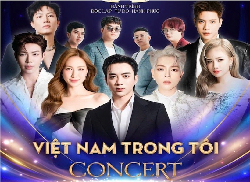 Đêm nhạc "Việt Nam trong tôi" do Bộ Văn hóa, Thể thao và Du lịch chủ trì. 