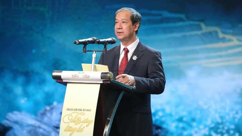 Báo Dân Xã Bộ trưởng Giáo dục và Đào tạo Nguyễn Kim Sơn. (Ảnh: Bộ Giáo dục và Đào tạo)