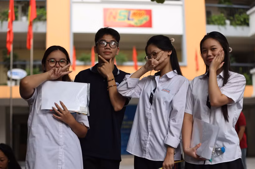 (Thí sinh của Kỳ thi tốt nghiệp THPT năm 2025 (Ảnh: ĐẠI THẮNG)