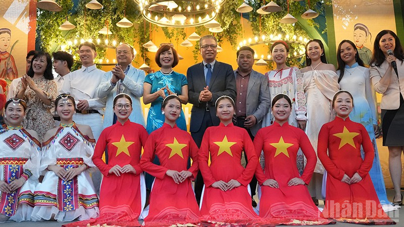 Bế mạc Lễ hội Văn hóa Việt Nam tại Moskva. (Ảnh: XUÂN HƯNG)