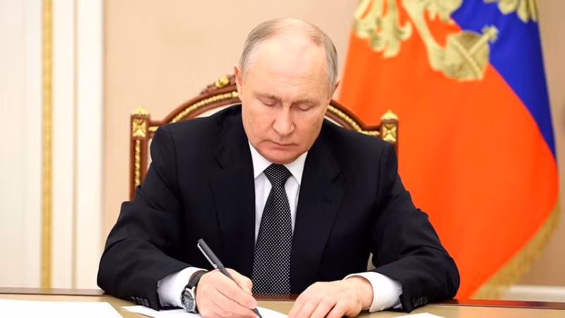 Tổng thống Nga Vladimir Putin. (Ảnh: KREMLIN.RU)