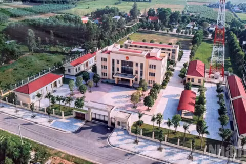 Phối cảnh dự án đầu tư xây dựng trụ sở Công an xã Lao Bảo.